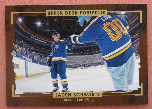 НХЛ Джейден Шварц Сент-Луис Блюз № 72