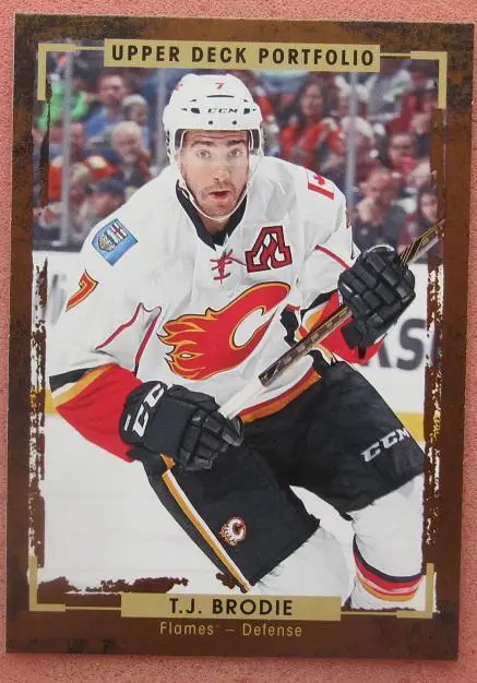НХЛ Ти Джей Броди Калгари Флэймз № 83