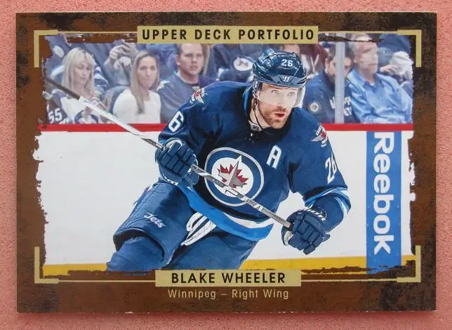 НХЛ Блейк Уилер Виннипег Джетс № 84