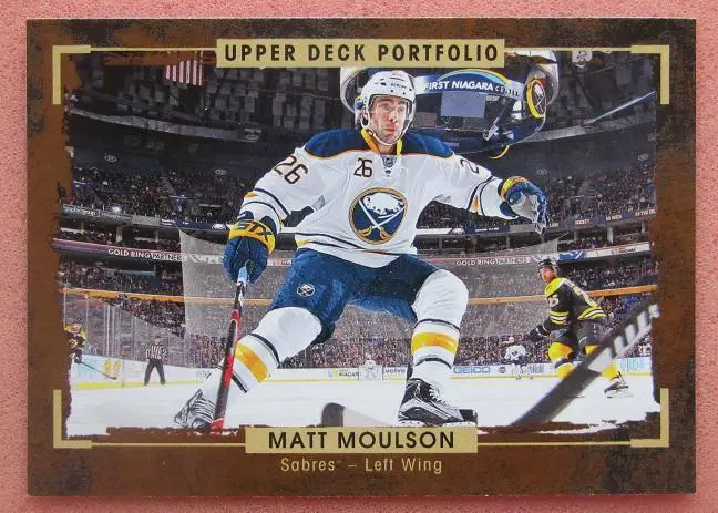 НХЛ Мэтт Моулсон Баффало Сейбрз № 87