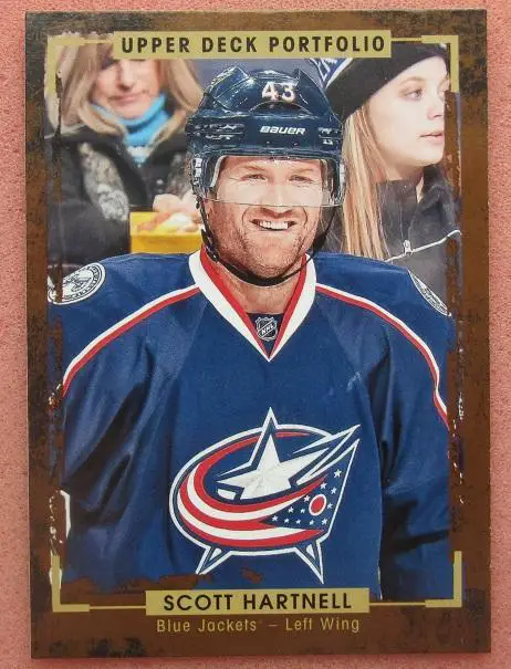 НХЛ Скотт Хартнелл Коламбус Блю Джекетс № 93