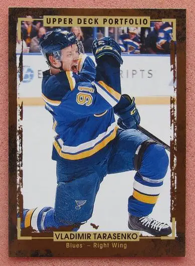 НХЛ Владимир Тарасенко Сент-Луис Блюз Сибирь Новосибирск СКА № 100