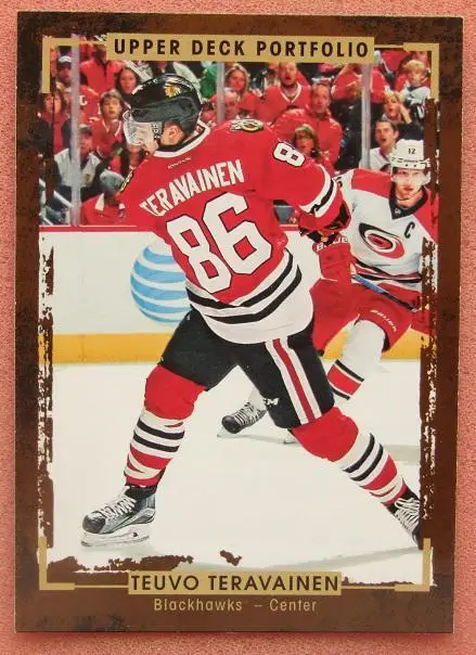 НХЛ Теуво Терявяйнен Чикаго Блэкхокс № 109