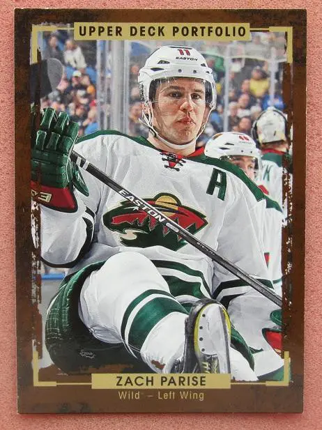 НХЛ Зак Паризе Миннесота Уайлд № 113