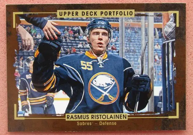 НХЛ Расмус Ристолайнен Баффало Сейбрз № 124