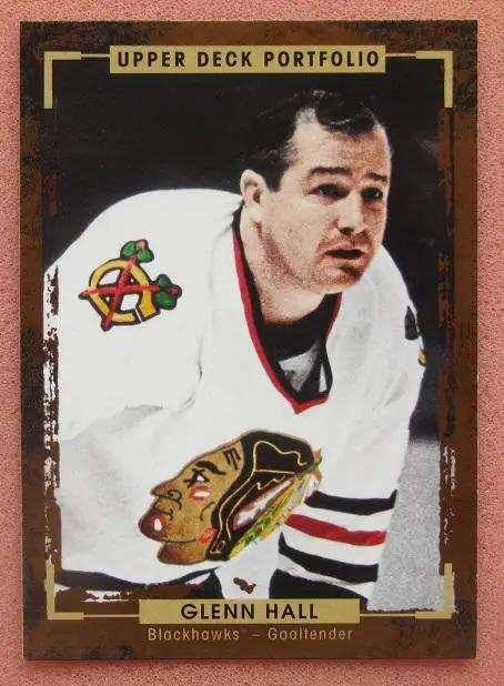 НХЛ Гленн Холл Чикаго Блэкхокс № 188