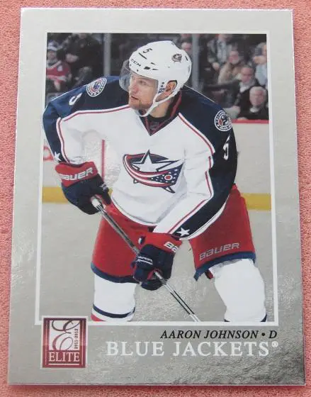 НХЛ Аарон Джонсон Коламбус Блю Джекетс № 10