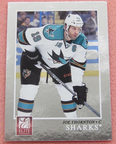 НХЛ Джо Торнтон Сан-Хосе Шаркс № 24