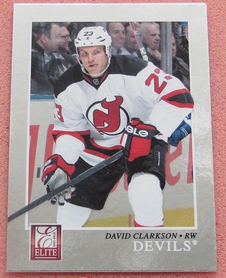 НХЛ Дэвид Кларксон Нью-Джерси Дэвилз № 32