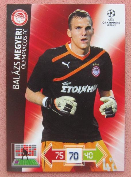 карточка Балаж Медьери Лига Чемпионов УЕФА 2012-2013 Adrenalin XL Венгрия