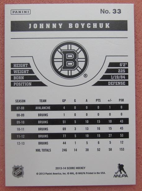 НХЛ Джонни Буцик Бостон Брюинз № 33 1
