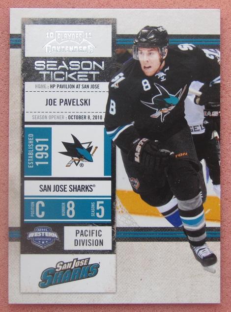 НХЛ Джо Павелски Сан-Хосе Шаркс № 56