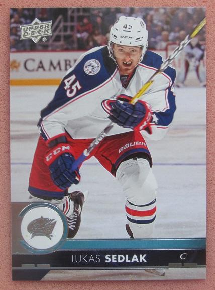НХЛ Лукаш Седлак Коламбус Блю Джекетс № 53