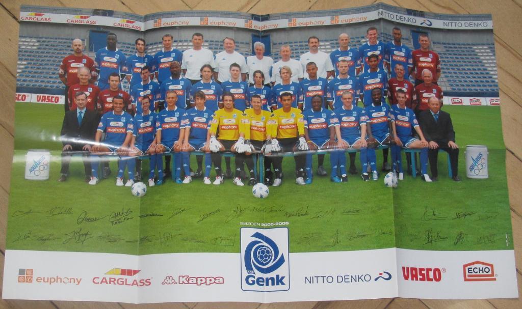 ФК Генк Бельгия 2005-06 + постер 1