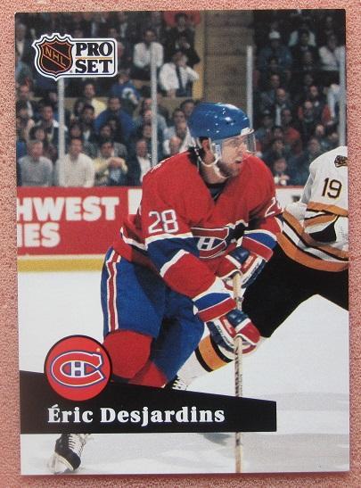 НХЛ Эрик Дежарден Монреаль Канадиенс № 118