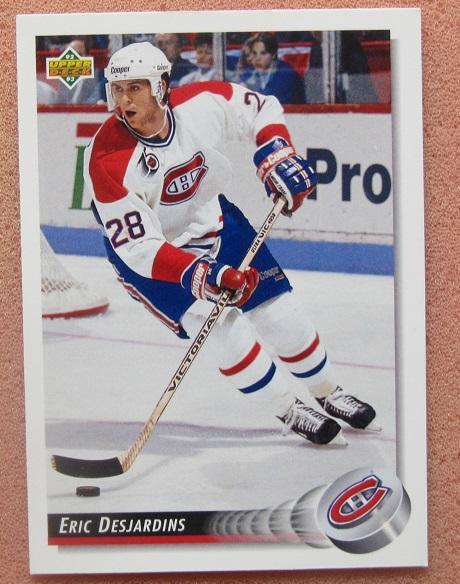 НХЛ Эрик Дежарден Монреаль Канадиенс № 268