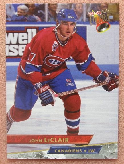 НХЛ Джон Леклер Монреаль Канадиенс № 215