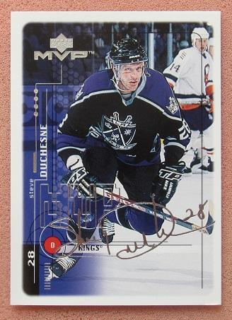 НХЛ Стив Дюшен Лос-Анжелес Кингз № 93 автограф