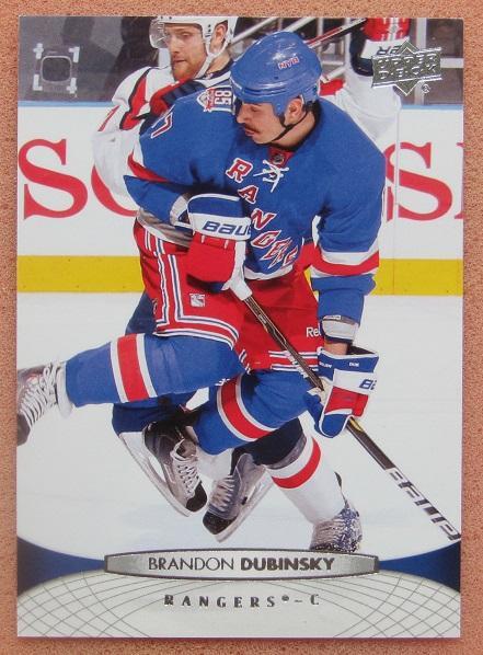 НХЛ Брендон Дубински Нью-Йорк Рейнджерс № 77