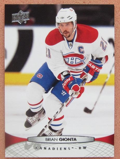 НХЛ Брайан Джионта Монреаль Канадиенс № 103