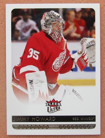 НХЛ Джимми Ховард Детройт Ред Уингз № 62