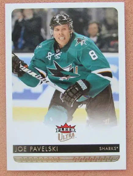НХЛ Джо Павелски Сан-Хосе Шаркс № 154