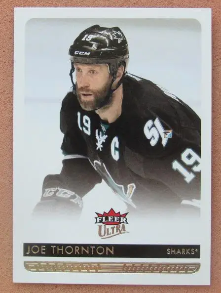 НХЛ Джо Торнтон Сан-Хосе Шаркс № 158
