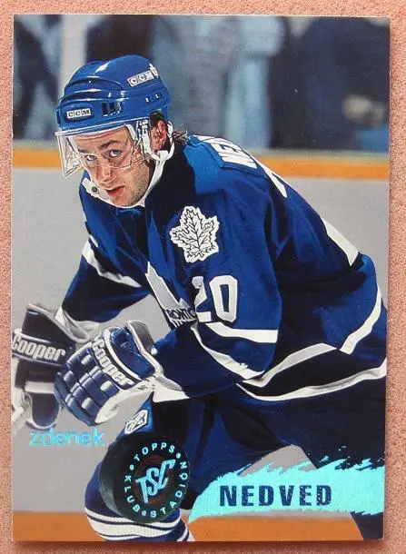 НХЛ Зденек Недвед Торонто Мэйпл Лифс № 139