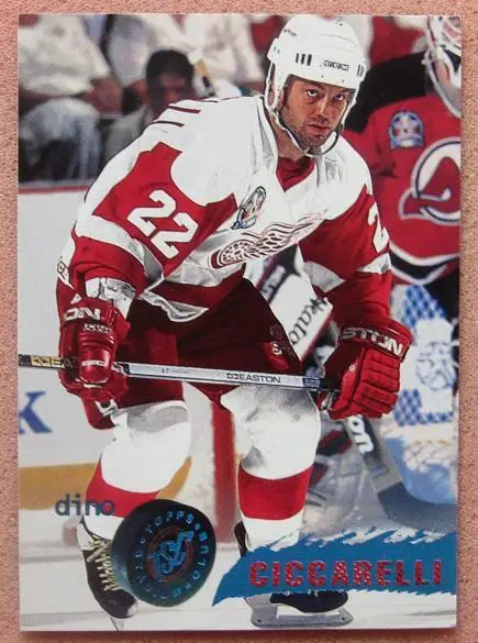 НХЛ Дино Сиссарелли Детройт Ред Уингз № 150