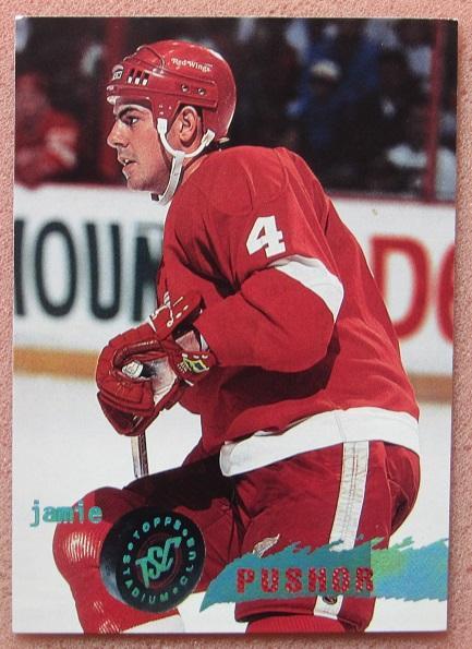 НХЛ Джейми Пушор Детройт Ред Уингз № 224