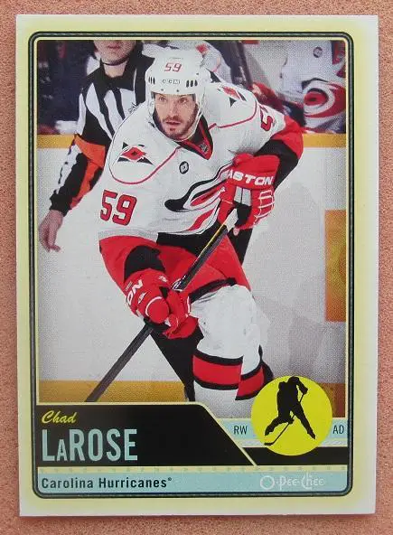 НХЛ Чед Лароз Каролина Харрикейнз № 75