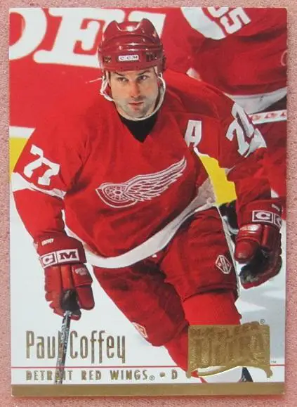 НХЛ Пол Коффи Детройт Ред Уингз № 59