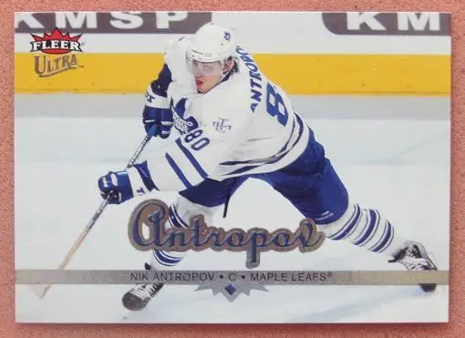 НХЛ Ник Антропов Торонто Мэйпл Лифс Усть-Каменогорск Динамо Москва Казань № 186