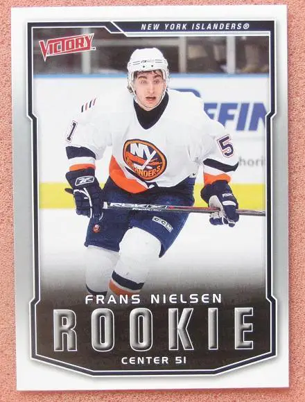 НХЛ Франс Нильсен Нью-Йорк Айлендерс № 212