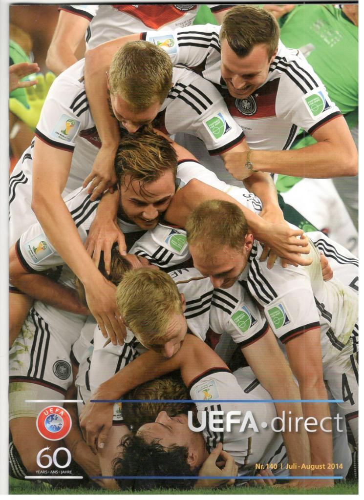 журнал УЕФА директ 2014 июль-август
