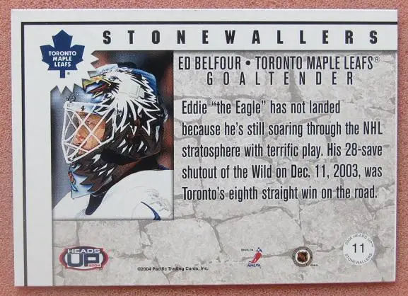 НХЛ Эд Белфор Торонто Мэйпл Лифс № 11 1