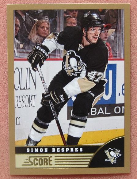 НХЛ Симон Депрэ Питтсбург Пингвинз № 416