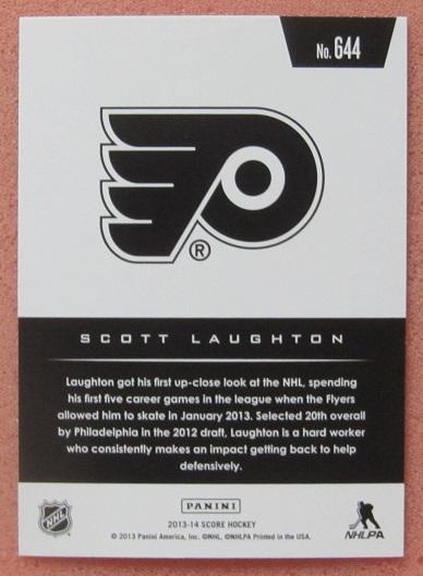 НХЛ Скотт Лоутон Филадельфия Флайерз № 644 1