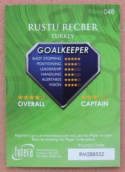 Рюштю Речбер Турция № 48 1