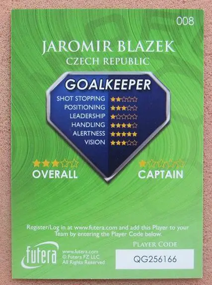 Яромир Блажек Чехия № 8 1