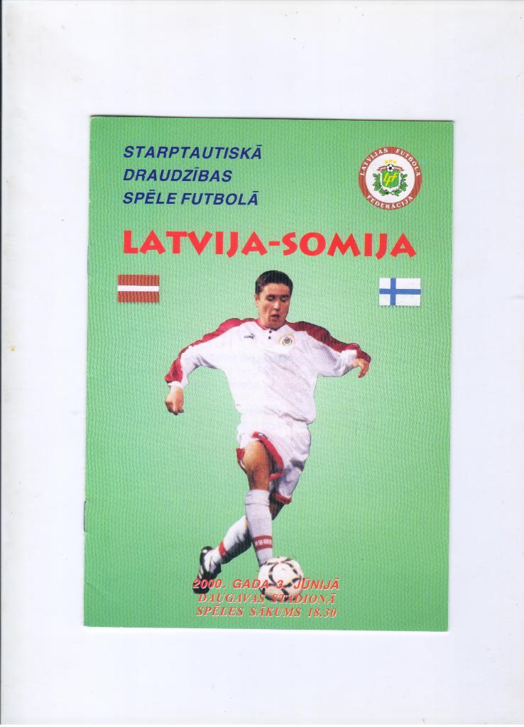 Латвия - Финляндия 03.06.2000