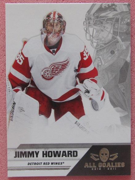НХЛ Джимми Ховард Детройт Ред Уингз № 27 ин