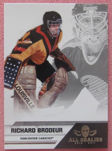 НХЛ Ричард Бродер Ванкувер Кэнакс № 99 ин