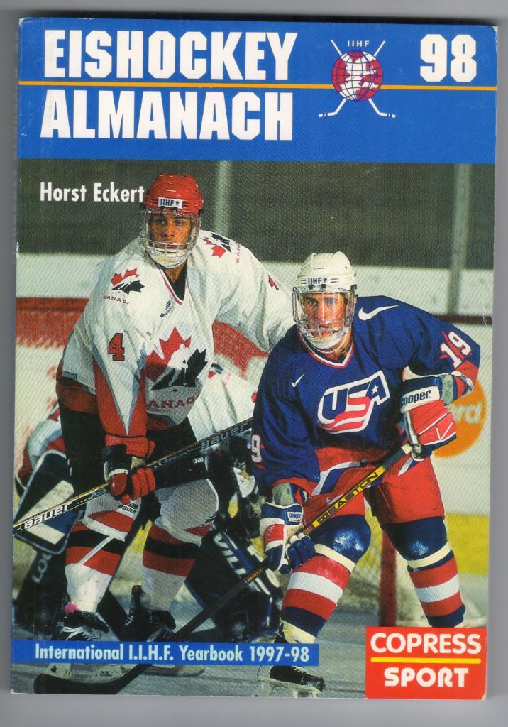 ежегодник международной федерации хоккея 1998