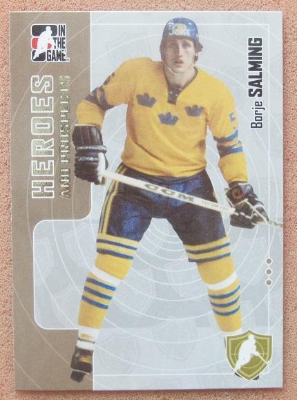 НХЛ Бёрье Сальминг Торонто Мэйпл Лифс Швеция № 192