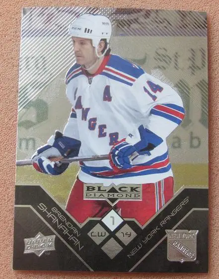НХЛ Брендан Шэнахэн Нью-Йорк Рейнджерс № 52