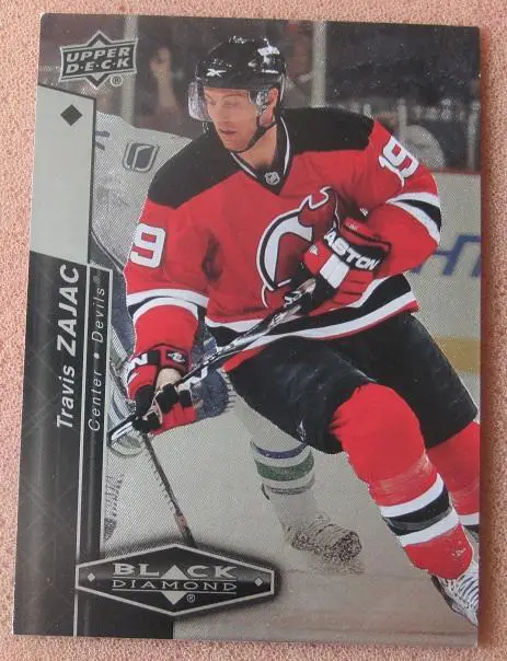 НХЛ Трэвис Зэйджек Нью-Джерси Дэвилз № 71