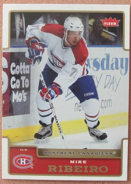 НХЛ Майк Рибейро Монреаль Канадиенс № 106