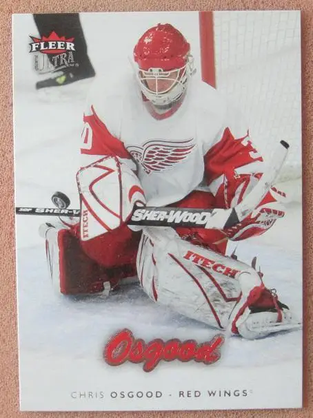 НХЛ Крис Осгуд Детройт Ред Уингз № 73