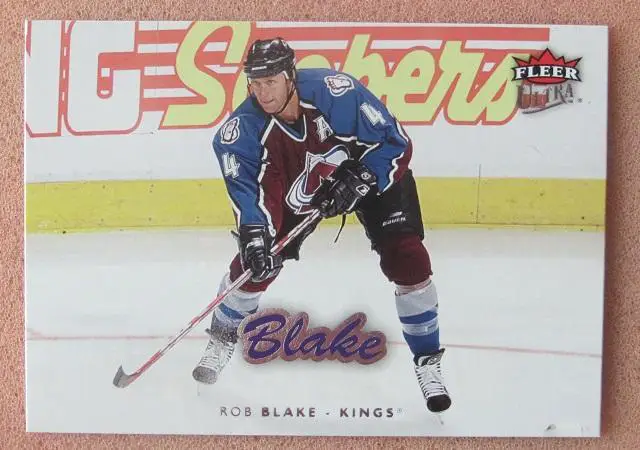 НХЛ Роб Блейк Лос-Анжелес Кингз № 93 а